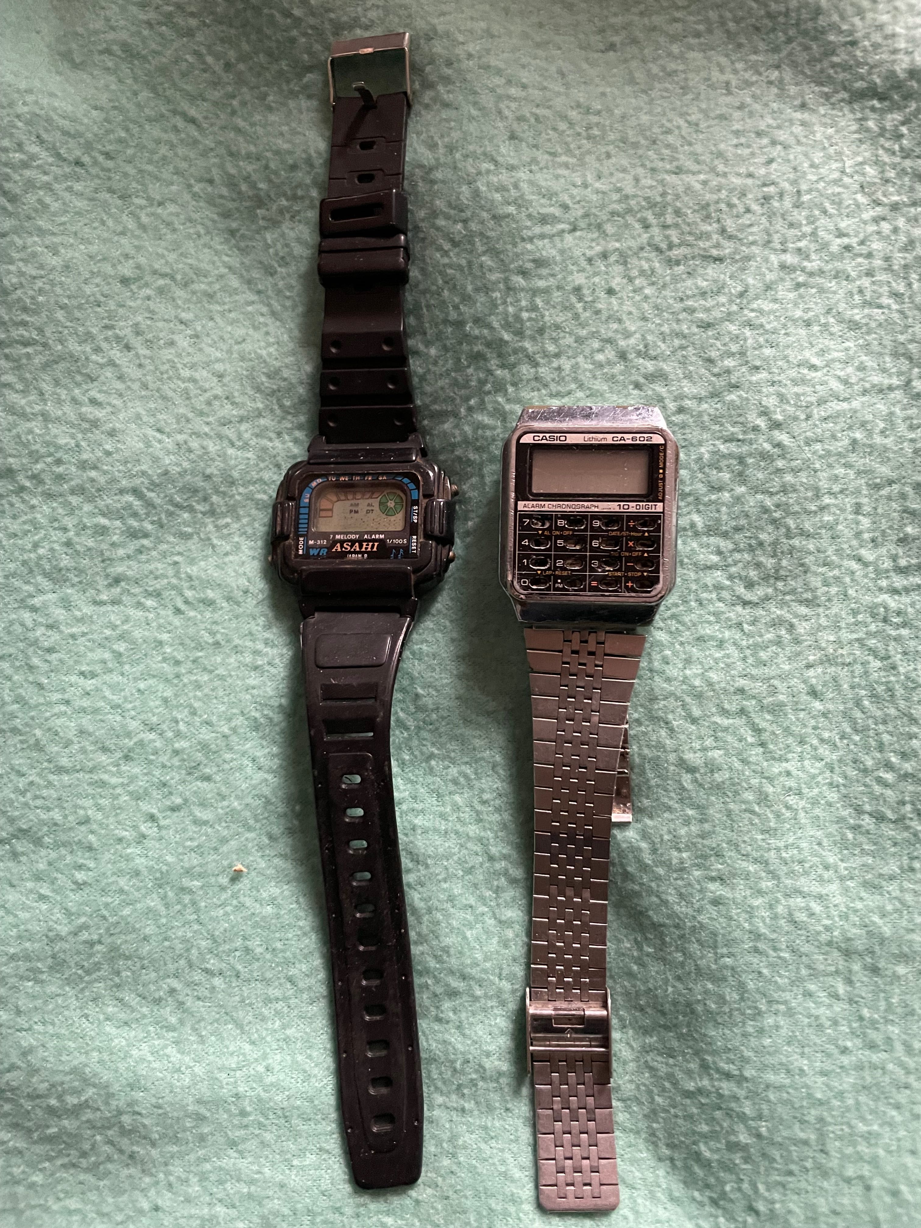 Casio и  ел и рекламни часовника..