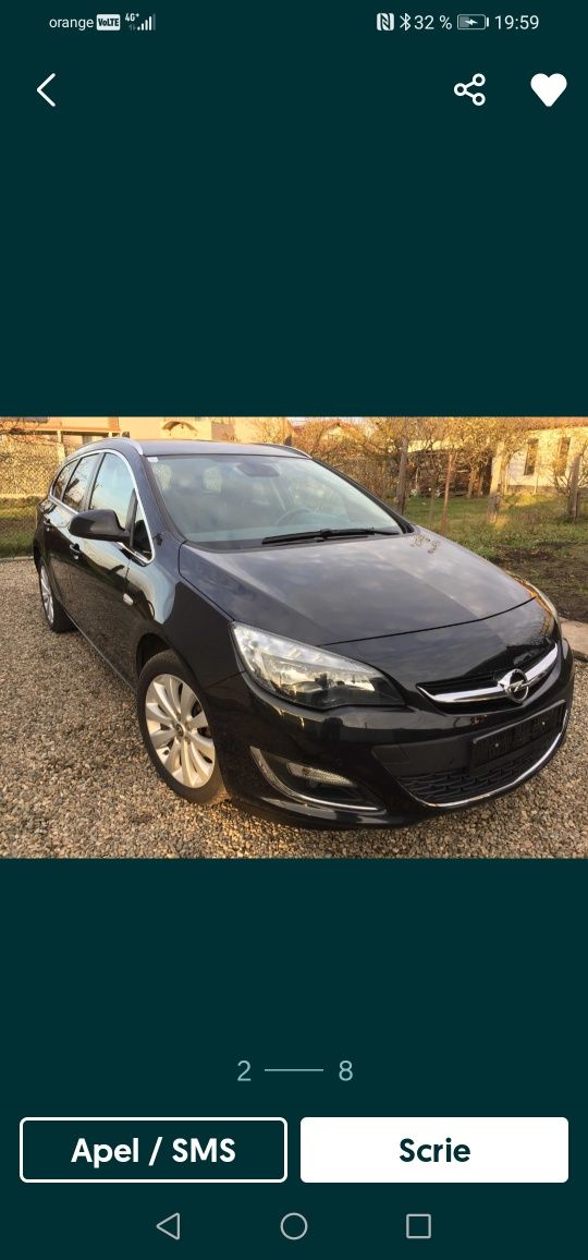 Autoturism Opel Astra j