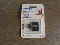 micro sdhc card 32 gb Adata + adaptor sd, nou, garantie