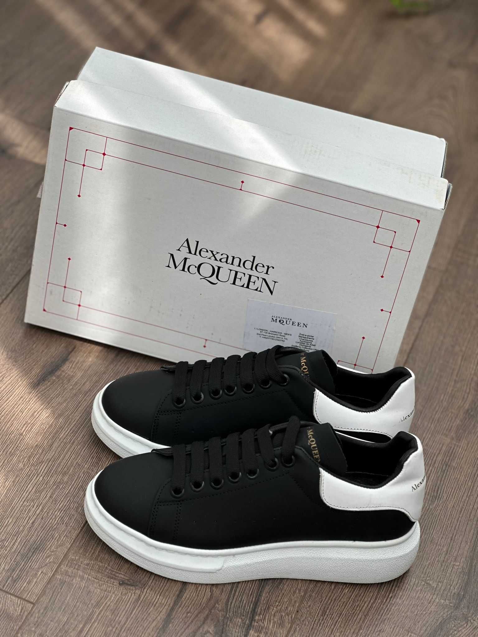 Adidasi Alexander Mc Queen l Produs NOU la Cutie din Piele Eco - NOI
