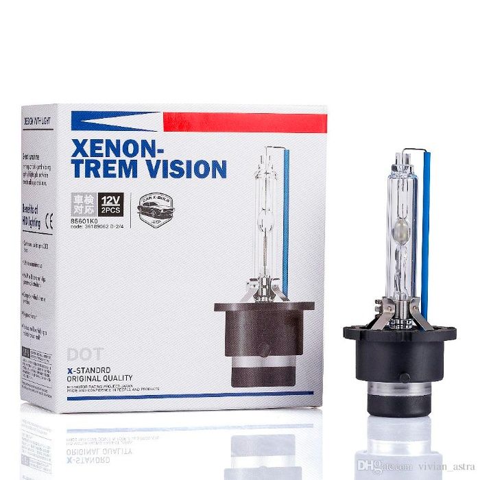 Becuri Xenon-Trem Vision D1s/r D2s/r D3s/r D4s/r +60% 4300k 6000k 8000