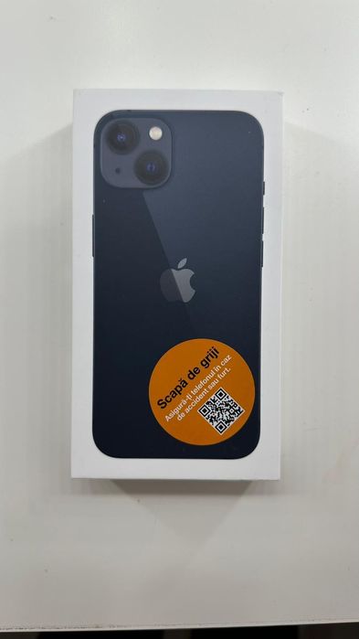 iPhone 13 Midnight, 128 GB, nou/sigilat