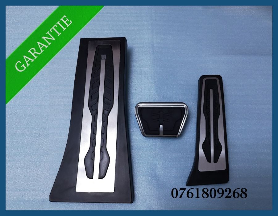 Pedale M / ornamente inox + footrest BMW X5 / X6 / E70 / F15/ E71/ F16