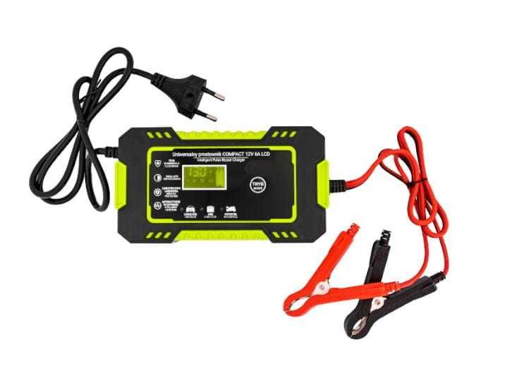 Автоматично зарядно за акумулатор KRAFT&DELE KD1290, 12 V, 6 А, LCD