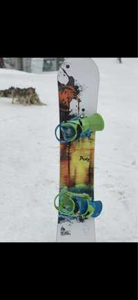 Snowboard Never Summer Proto 154 carbonium series  + Burton Infidel M