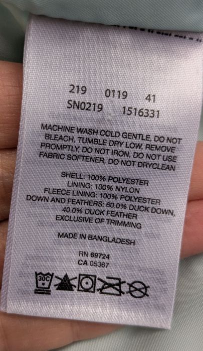 Salopeta Columbia 12-18 luni