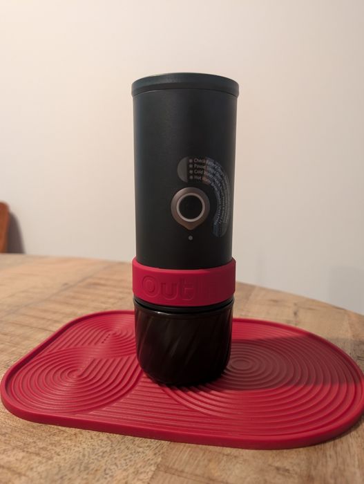 Espressor Portabil Outin Mino Christmas Gift Set - Nou Sigilat