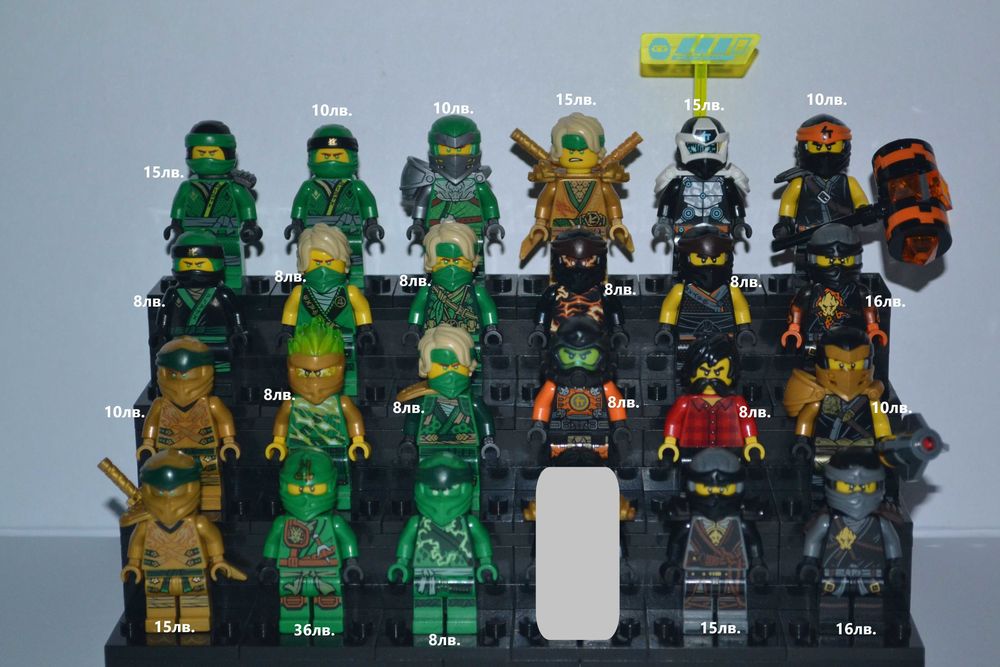 LEGO Ninjago минифигурки {3} / Ниджаго