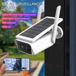 Нова СОЛАРНА IP КАМЕРА 1080P WIFI IP66 безжична външен монтаж iR 2023г
