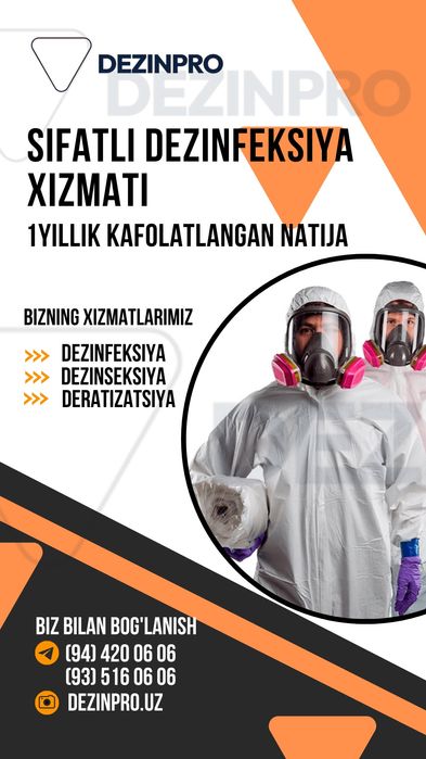 Dezinfeksiya dizinfeksiya дезинфекция