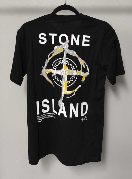 Мъжка блуза тениска Stone Island c.p company памук фланелка