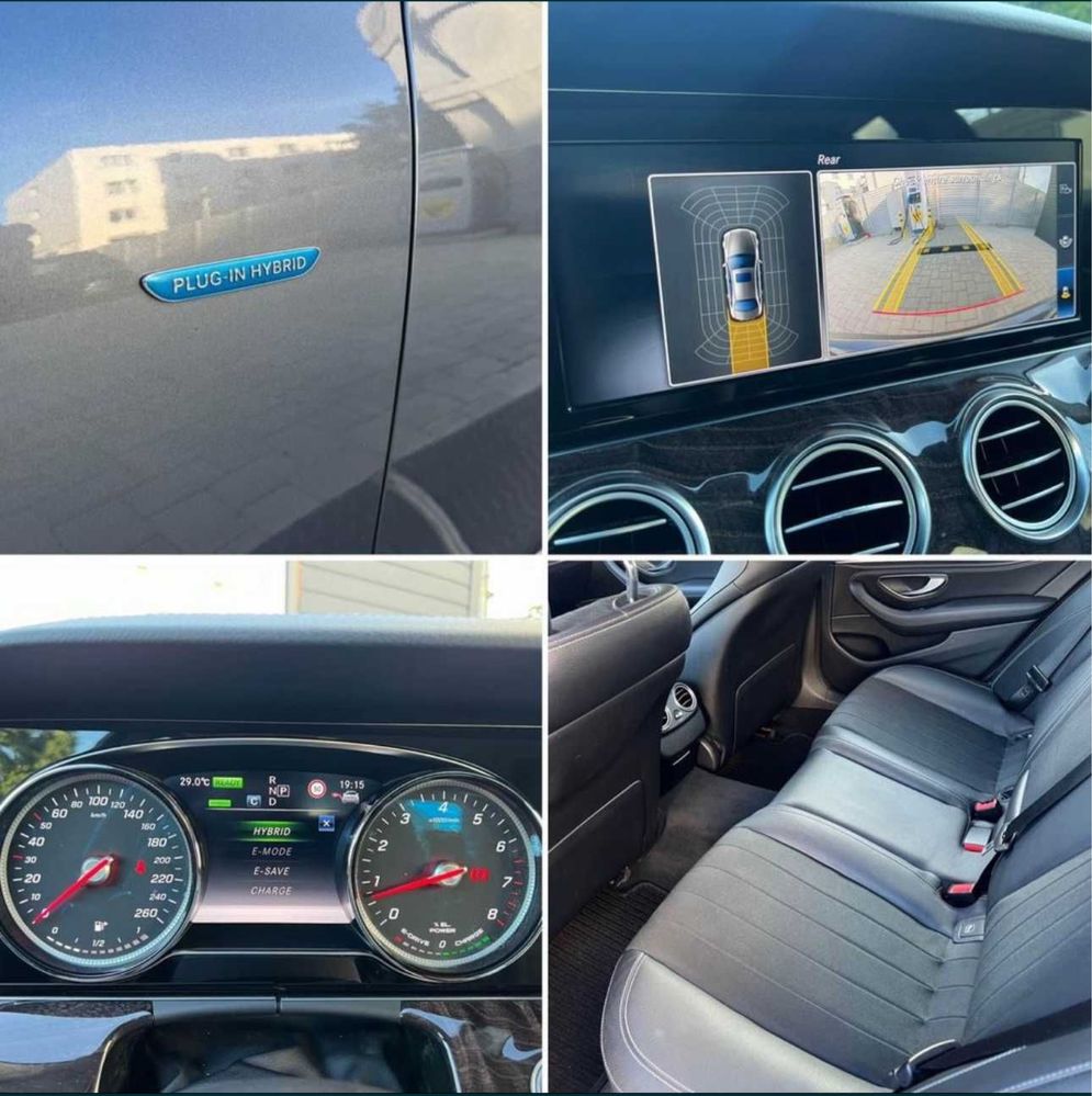 Mercedes-Benz E350e / Plug-in Hybrid / 9G-Tronic / 286cp