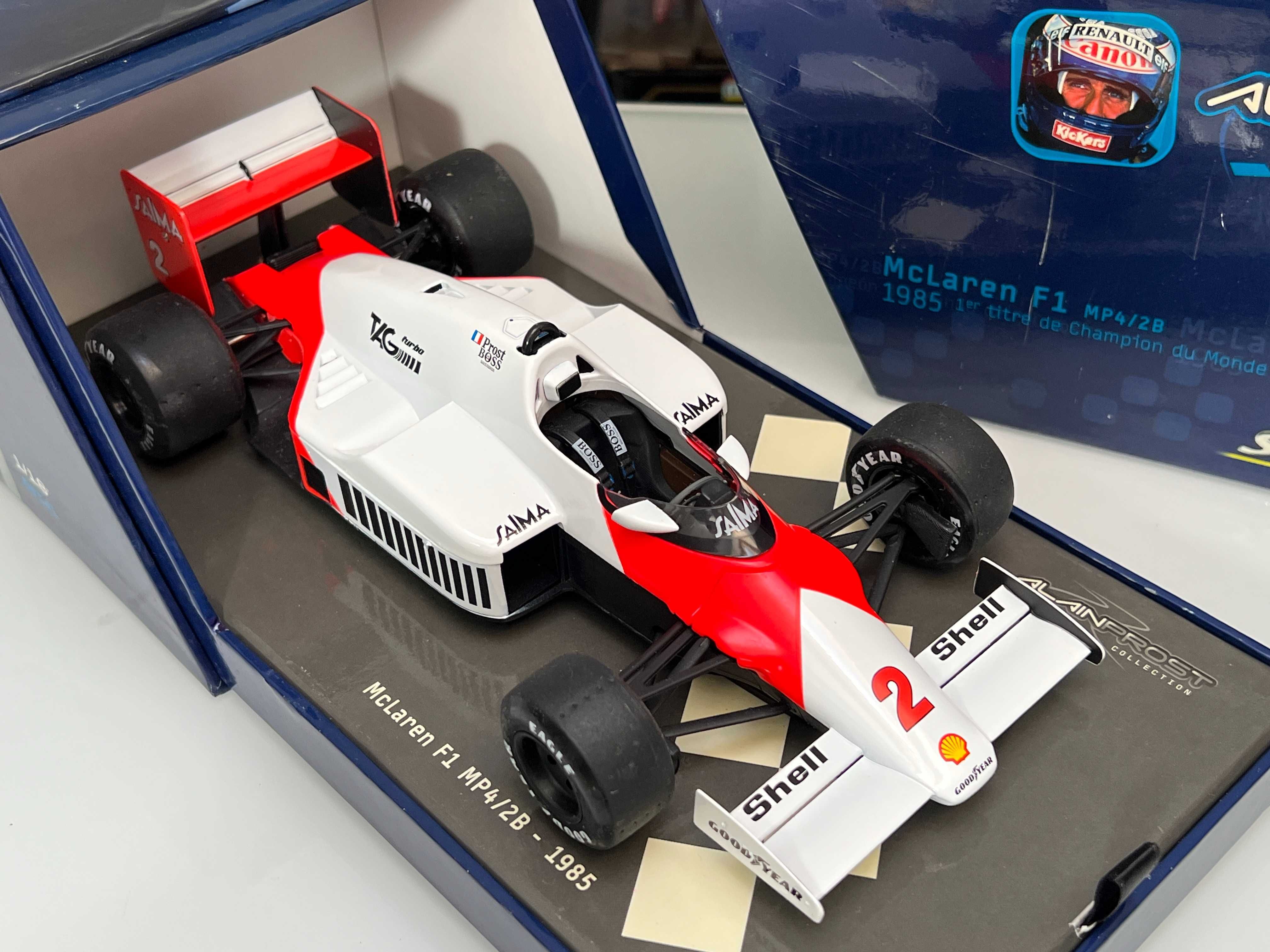 Macheta Auto 1/18 Solido Mclaren F1 MP4/2B 1985 Formula 1 Champion