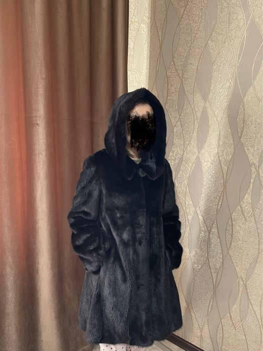 Шуба норковая цельная 44 размер