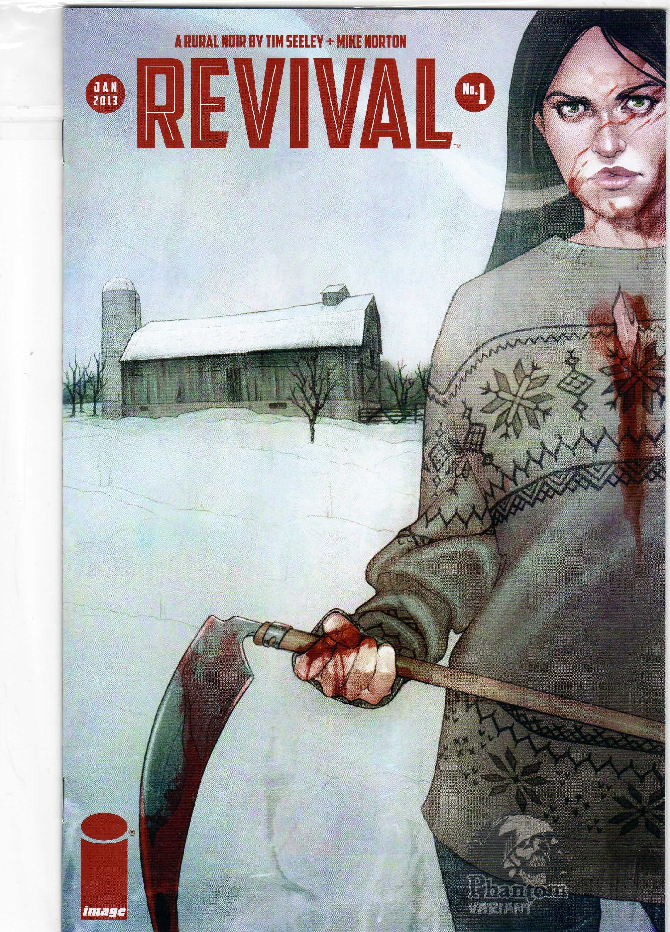 Revival #1 Phantom Variant, Image Comics 2012 benzi desenate