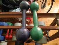 vand gantere  1 kg, 2 kg, 4 kg, 5 kg