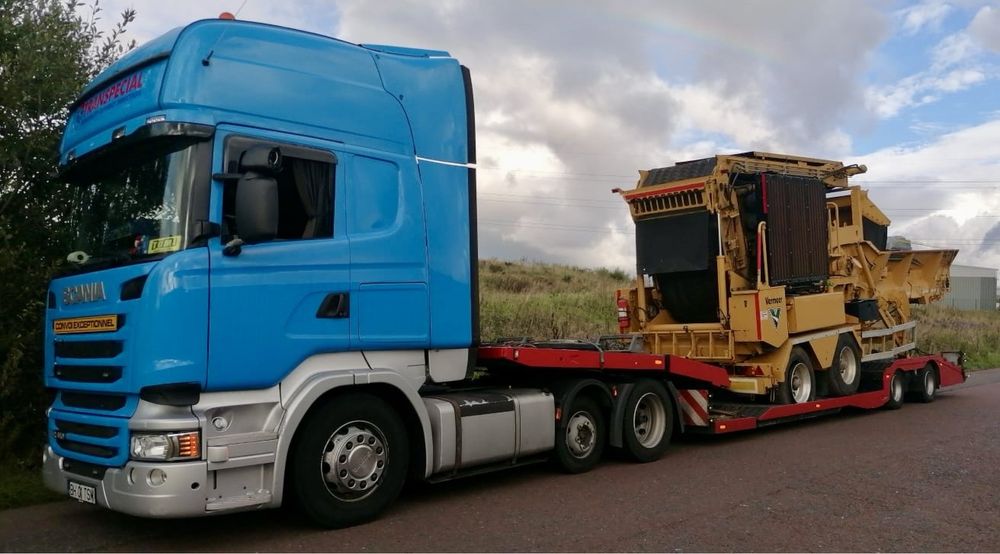 Trailer Low bed / Gondola /  Transportor cap tractor