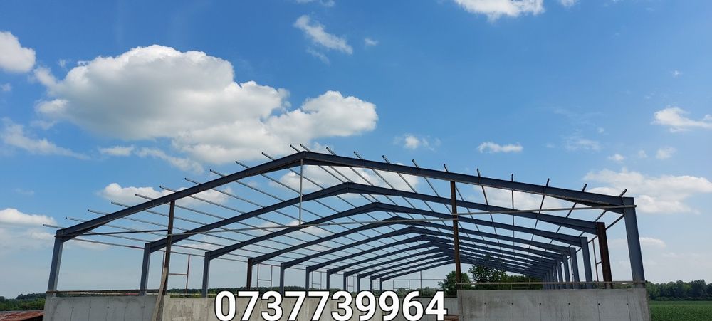 Confectonam hale metalice cu tot cu montaj la gata