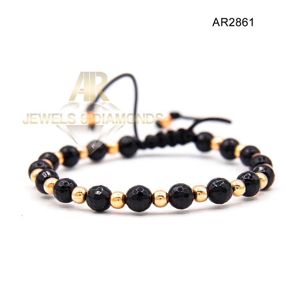 Bratara Aur 14 K model nou unisex ARJEWELS(AR2861)