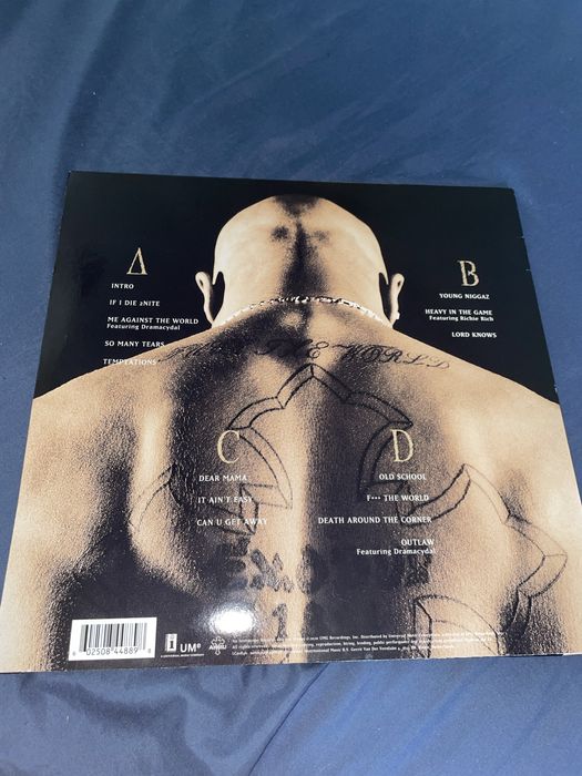 vinyl " me against the world "