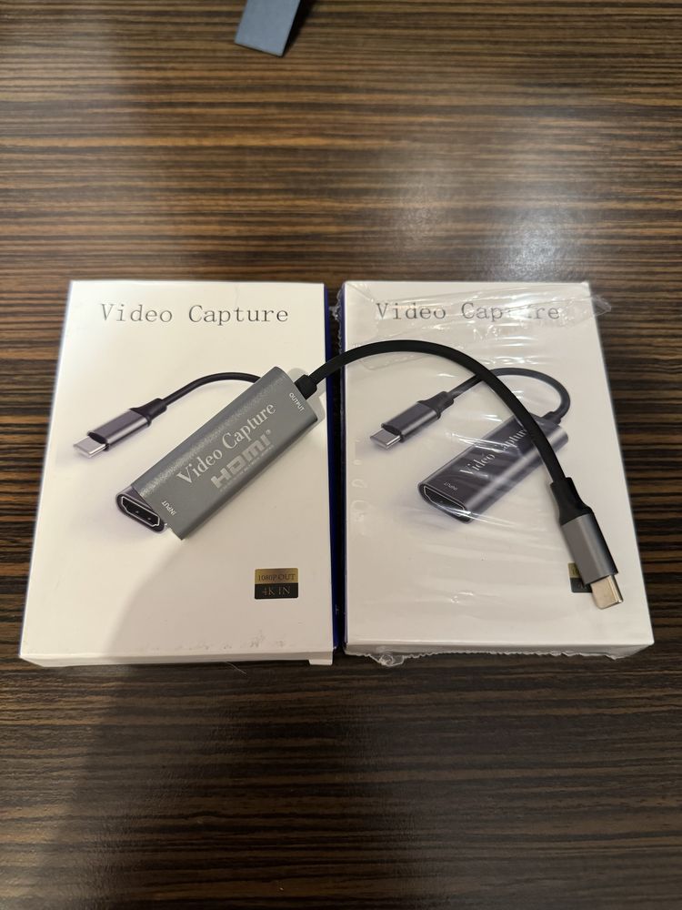 Placă captură video HDMI - USB-C, 4K IN / 1080p OUT, nouă