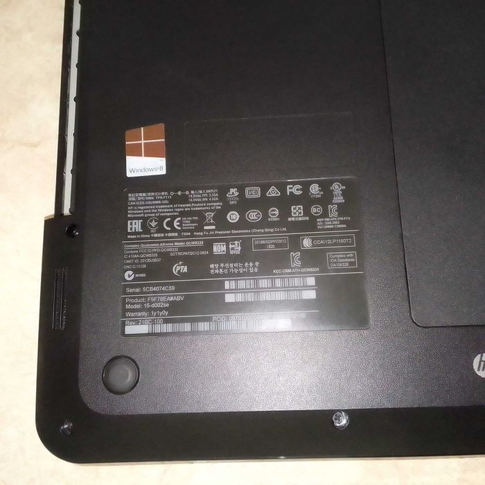 Ноутбук HP Core i5