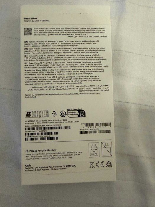 Iphone 16 pro 128 GB