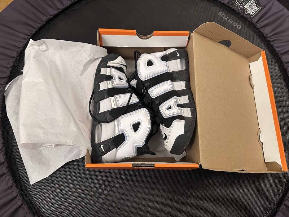 Nike Air More Uptempo, marimea 38,5, ca noi, purtati doar de 2/3 ori