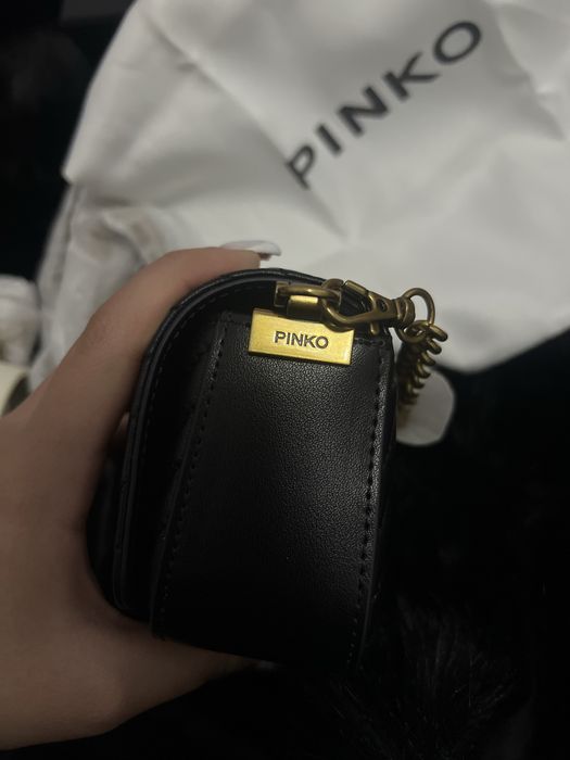 Чанти отделни бяла и черна на Пинко