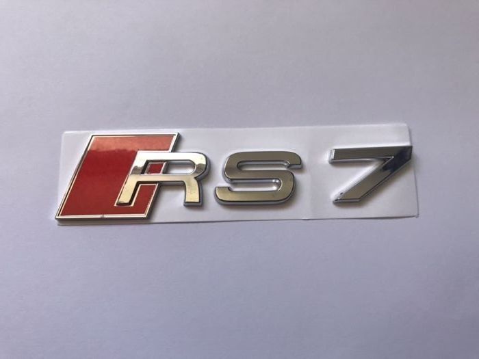 Emblema Audi RS7