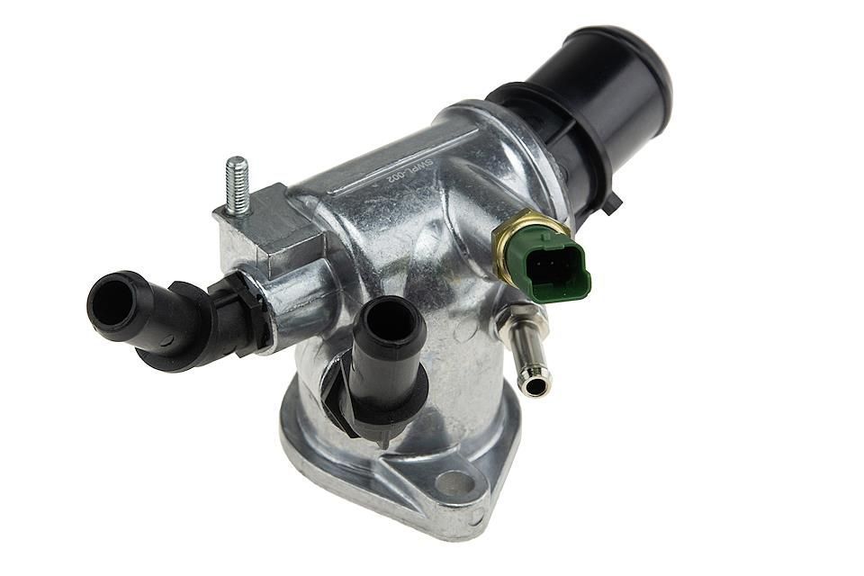 Termostat apa lichid racire Opel Astra H, Vectra C, Zafira B, Sigum, Saab 9-3, Cadillac BLS, Suzuki SX4, Alfa Romeo 159, Fiat Croma, Grande Punto, Sedici, cu carcasa, cu senzor, motoare diesel 1.9
