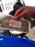 Vand bacnota 1 dolar din seria 1995