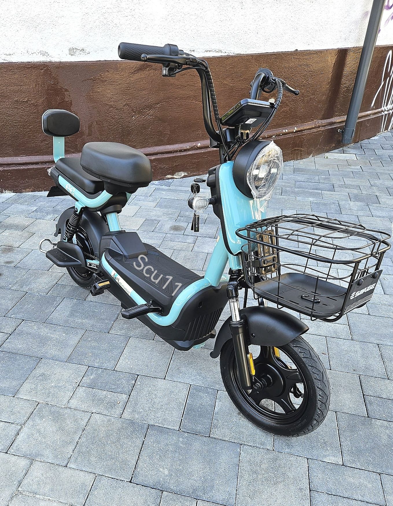 Scuter Electric Moped Fara Permis si Fara Inmatriculare 20Ah
