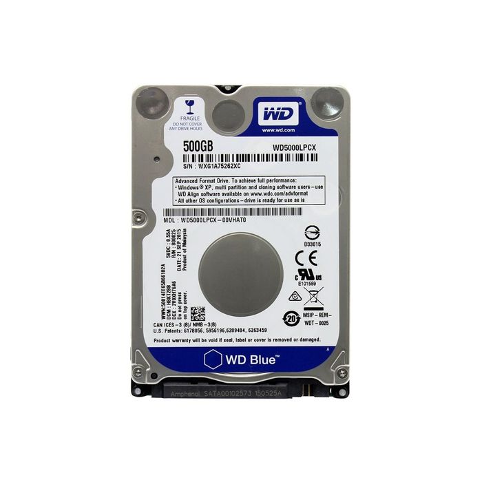 HDD WD Blue 500GB Sata III