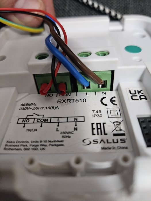 Termostat fara fir salus rt510tx