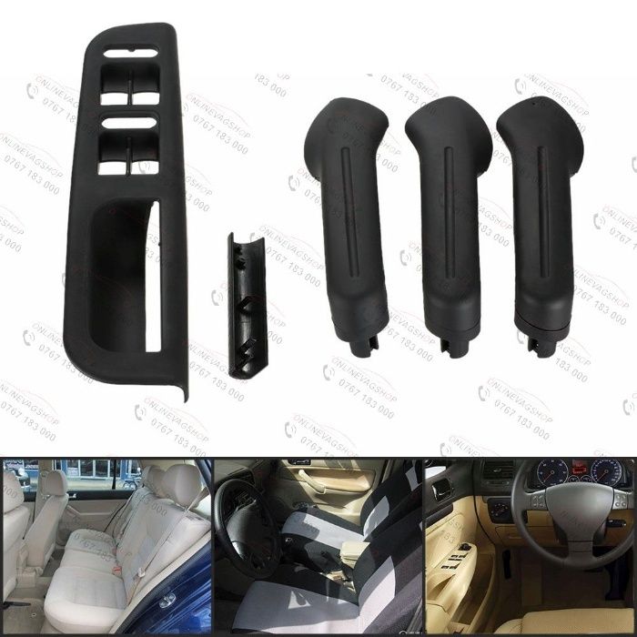 Set 4 manere interior usa + armatura Vw Golf 4/VW Bora