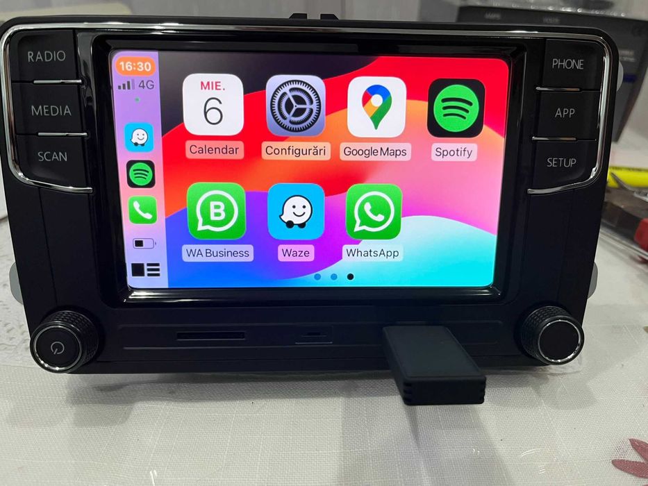 RCD 440 pro vw-Apple CarPlay-Android auto-model Mib2-Rns 510