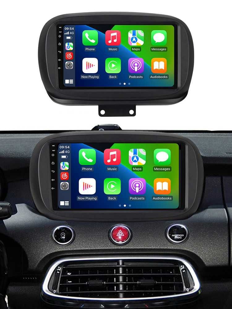 Navigatie Android 14 FIAT 500X  1/8 Gb Waze CarPlay + CAMERA
