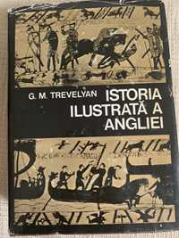 Carte istorica Istoria Ilustrata a Angliei, G. M. Trevelyan, 1975