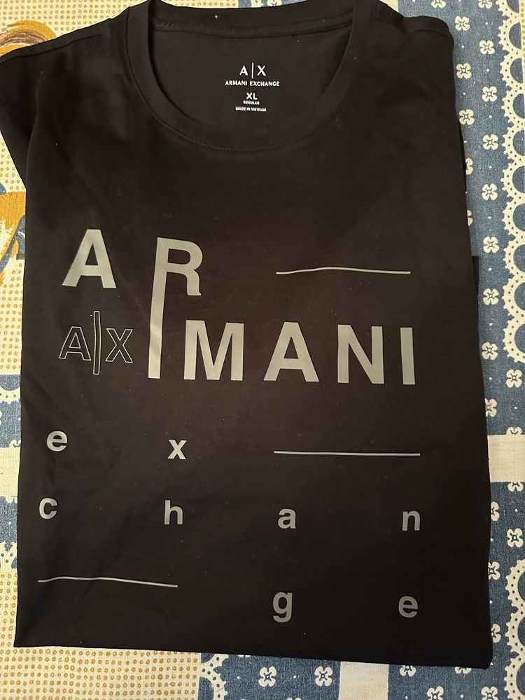 Tricou subtire din colecția Armani Exchange original