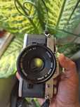 SLR Canon AE-1 cu 50mm si 135mm bonus