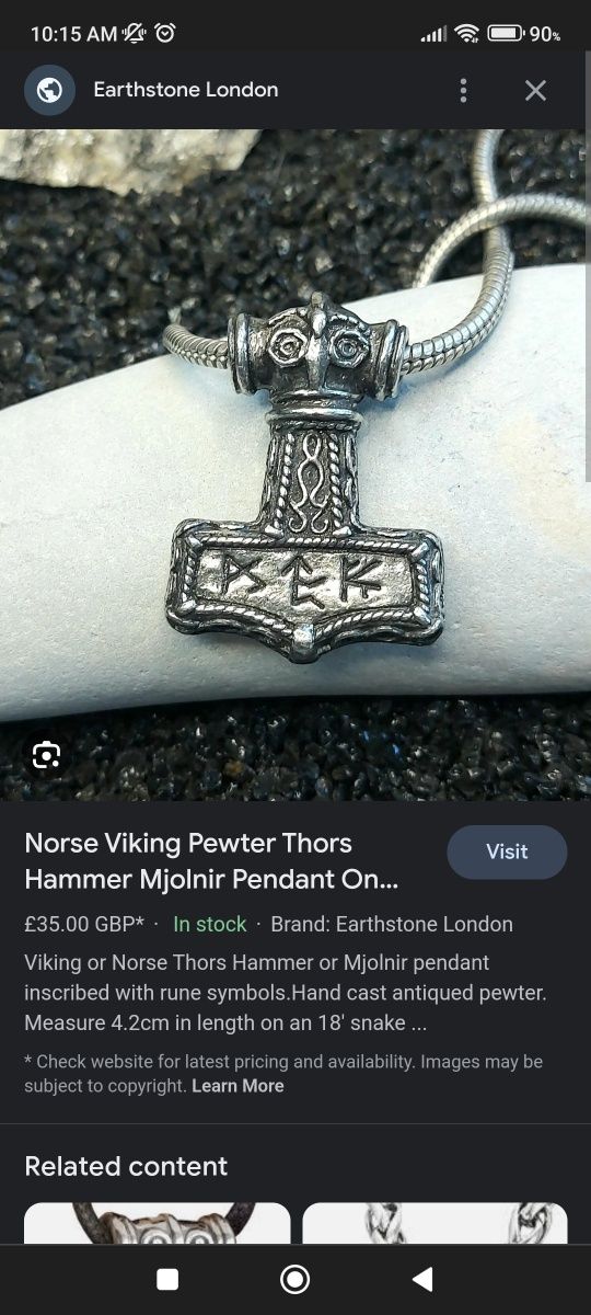 Lant nordic - Ciocanul lui Thor