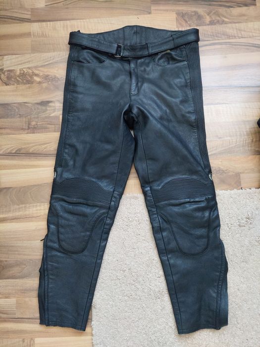 Pantaloni de barbat, Polo,ideal moto,chopper,touring,piele naturala,XL