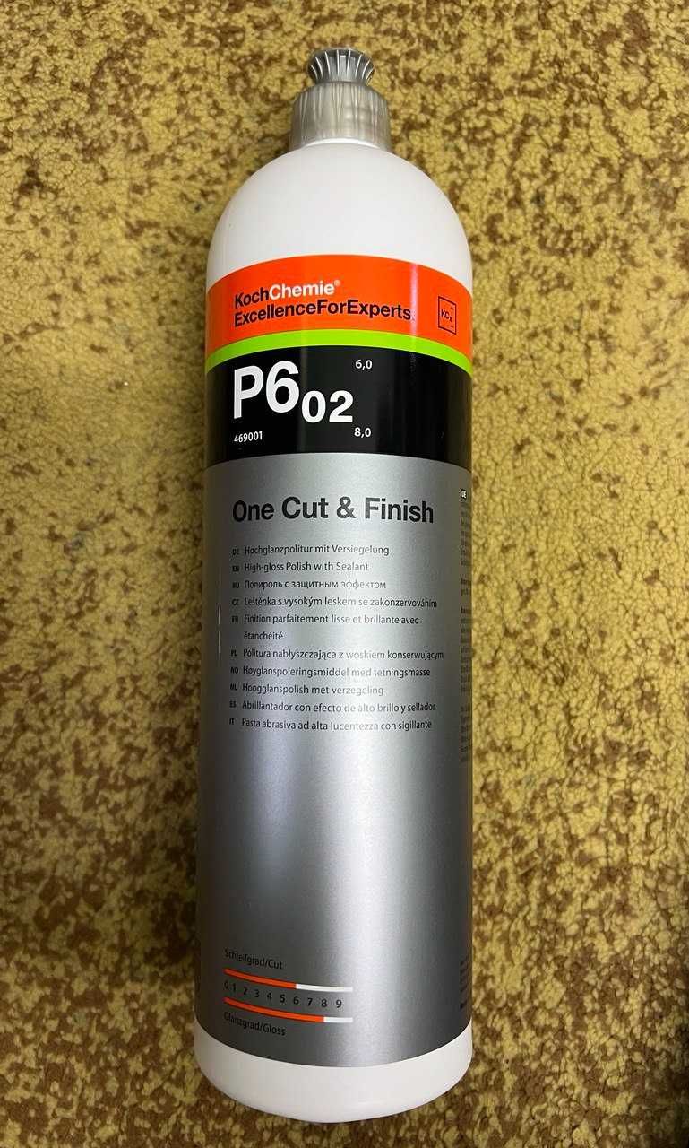 Polish Koch Chemie H9.02/B9.01/M3.02/P6.02/F6.01/Qs/3M Extra-Fine Plus