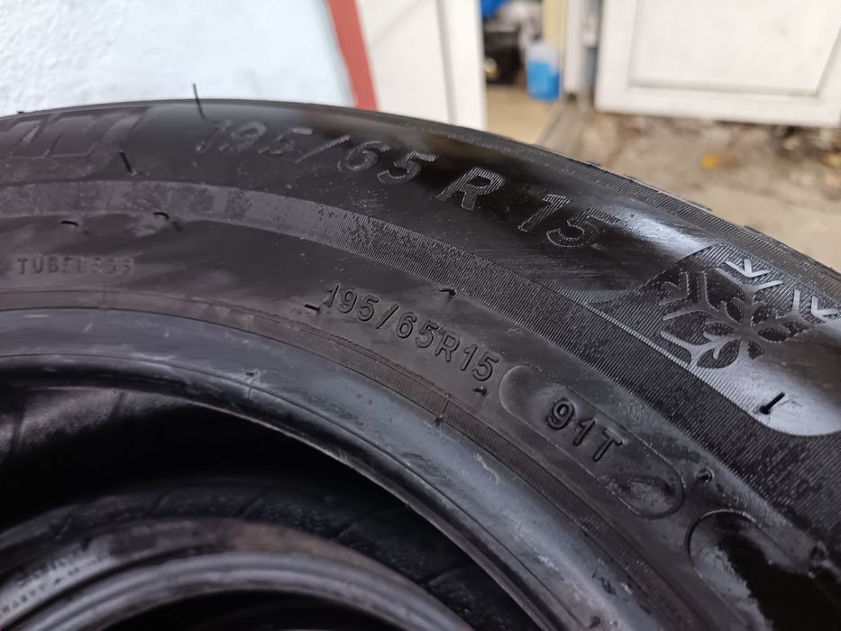 Anvelope MS iarna 195 65 15 Michelin 2020 8mm