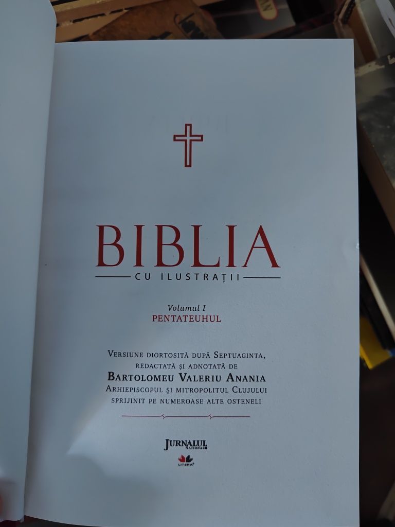 Biblia cu Ilustrații – 8 volume (2011, Bartolomeu Anania) – ca nouă