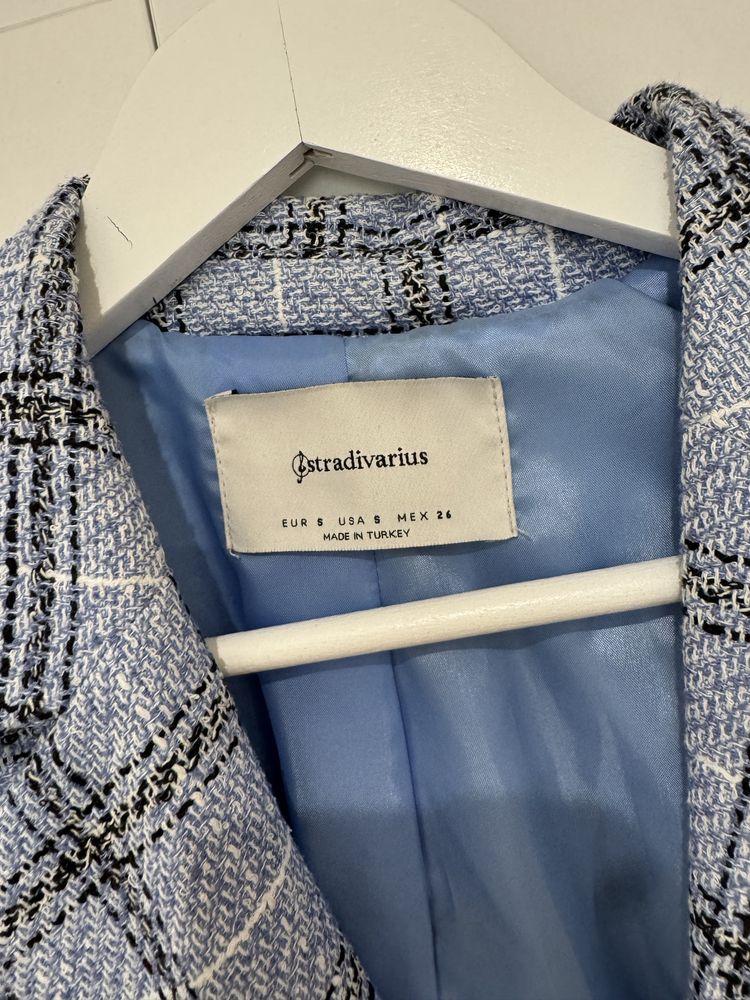 Сако от туид Stradivarius Размер S