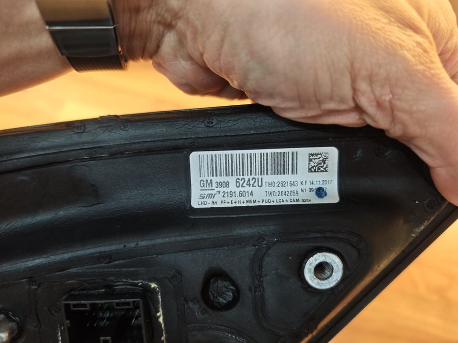 Oglinda dreapta Opel Insignia B • 20 pini