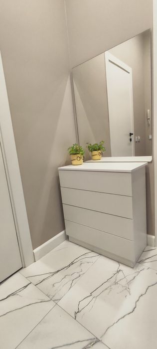 Комод белый 35*70*76