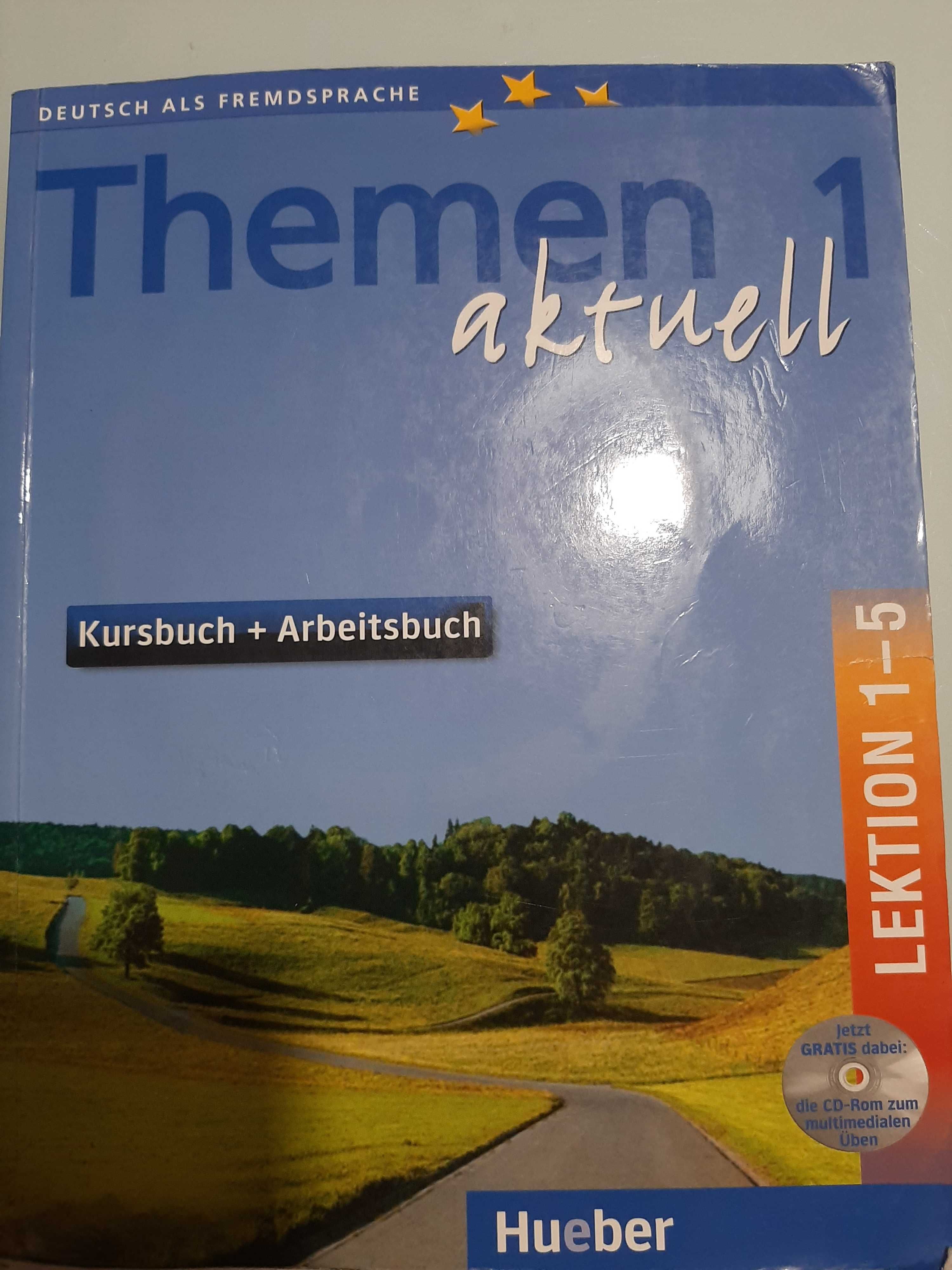 Учебник по НЕМСКИ ЕЗИК Themen Akuell 1 (Lektion 1-5), изд. "Hueber"